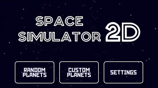Space Simulator 2D screenshot 1