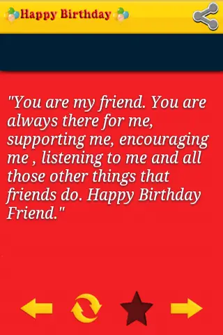 Happy Birthday SMS screenshot 2