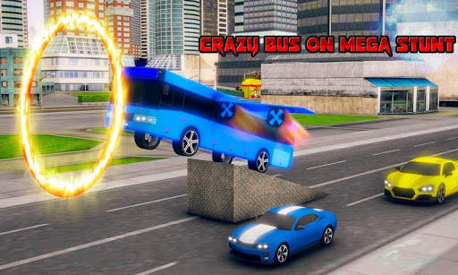 Flying Bus Robot Transformation:Real Stunt Master screenshot 7
