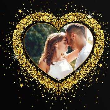 Lover's Heart Photo Frames 1 تصوير الشاشة