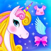 Unicorn Dress Up Games for Girls logo