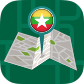 🛰️Offline Maps &amp; Navigation by GPS: Myanmar icon