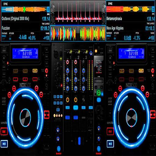 Virtual Music mixer DJ 1