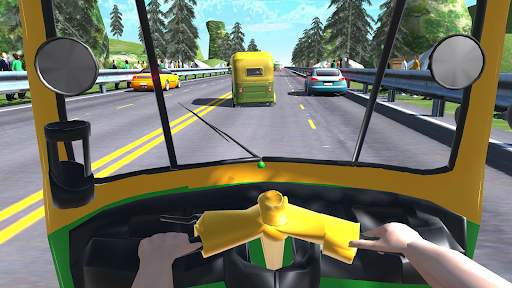 Tuk Tuk Rickshaw -Traffic Race screenshot 3