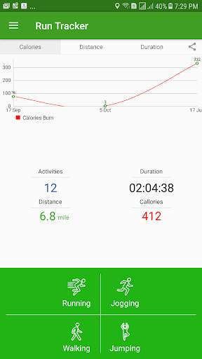 Run Tracker 1 تصوير الشاشة