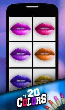 Lips Color Changer 3 تصوير الشاشة