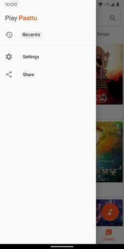 Play Paattu Music Player screenshot 3