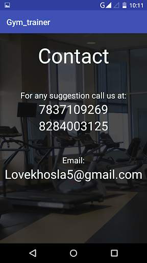 GYM Tutorial screenshot 5