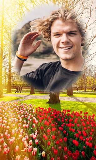 Beautiful Garden Photo Set Karne Wala Frame App screenshot 23