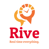 Rive - real time life anywhere icon