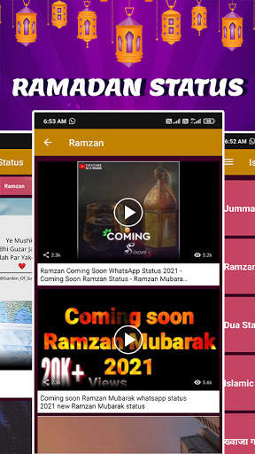 Ramadan Mubarak Status - 🕌Islamic Images, Quotes screenshot 2