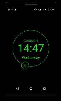 LED Digital Clock - minimal screenshot 3