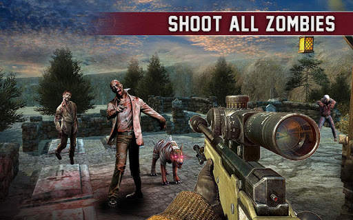 Dead Shooting Target - Zombie Shooting Games Free screenshot 6