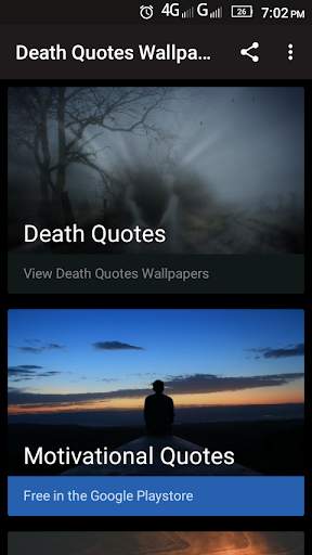 Death Quotes Wallpapers скриншот 1