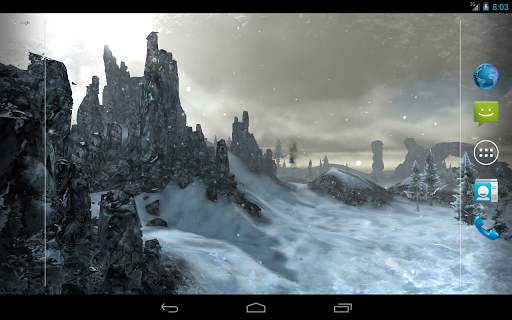 Winter Forest Live Wallpaper screenshot 11