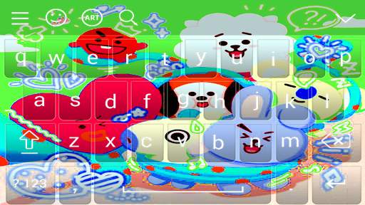 BT21 keyboard screenshot 1