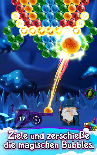 Bubble Wizard: ein Bubble Shooter - Match 3 Spiel. screenshot 1