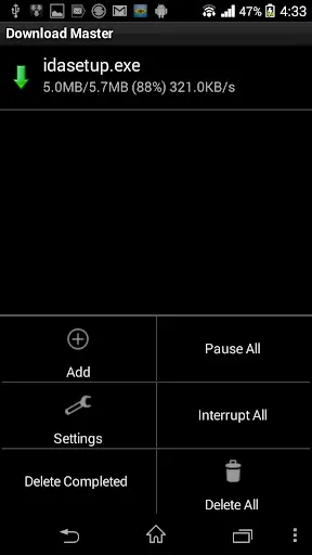 Download Master screenshot 2