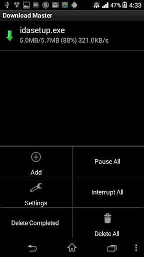 Download Master screenshot 2