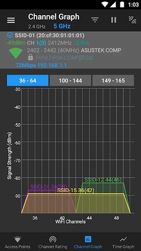 WiFi Analyzer (open-source) screenshot 5