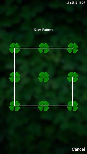 St Patrick's Day Pattern Lock Screen screenshot 2
