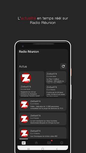 Radio réunion 974 Musique actu screenshot 4
