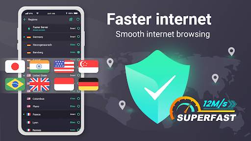 Touch VPN - Fast Wifi Security screenshot 1