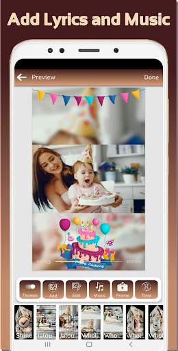 Birthday Video Maker With Song - Birthday Status screenshot 4