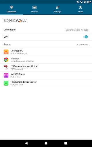 SonicWall Mobile Connect screenshot 6