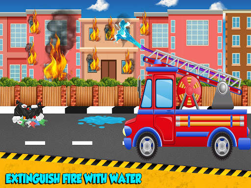 Road Cleaning Truck Games screenshot 12