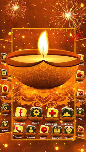 Happy, Diwali Themes, Live Wallpaper screenshot 1
