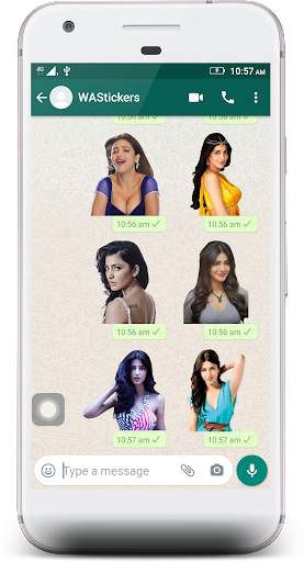 Shruti Haasan Stickers 4 WhatsApp screenshot 6