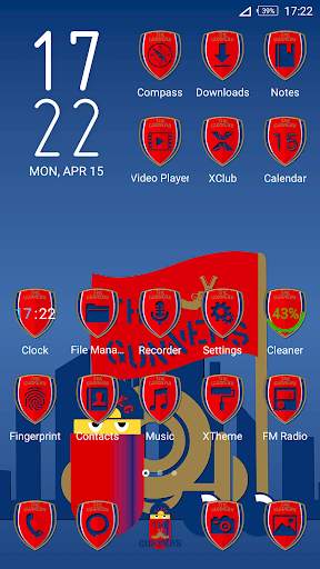 Theme for Infinix - XOS Launcher : Gunners Themes screenshot 1