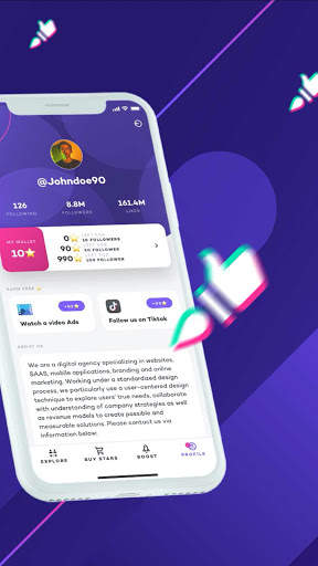 WitBooster - Grow Tiktok video followers for free! screenshot 2