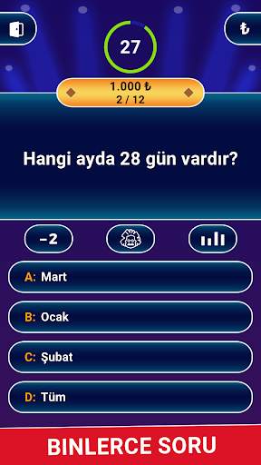 Milyoner 2024: beyin mantığı screenshot 1