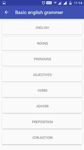 Learn English Concepts(Learn Grammar & vocabulary) screenshot 8