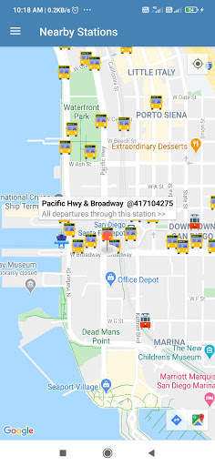 NYC transit: MTA subway, bus arrivals departures screenshot 1