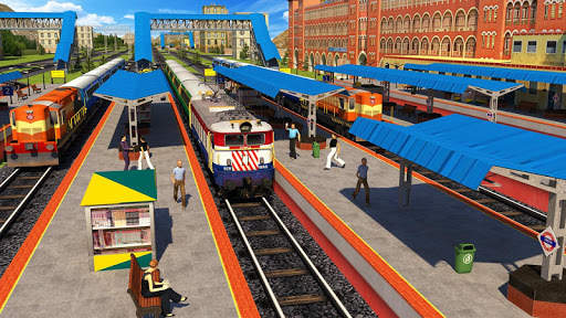 Indian Train Driving 4 تصوير الشاشة