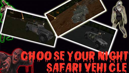 zombie pulau Safari 4x4 Sim screenshot 6