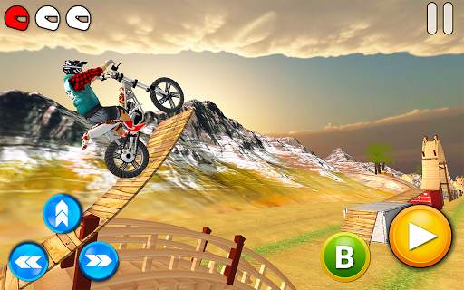 Tricky Bike Racing With Crazy Rider 3D screenshot 8