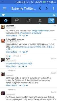 Extreme Twitter Lite screenshot 1