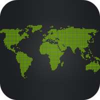 Black Map Live Wallpaper logo