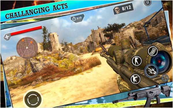 Desert Sniper Shooting - best shooting game screenshot 4