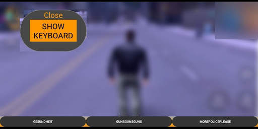 Cheats Keyboard Demo for III screenshot 1