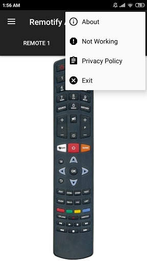 Remote Control For ROWA TV screenshot 3