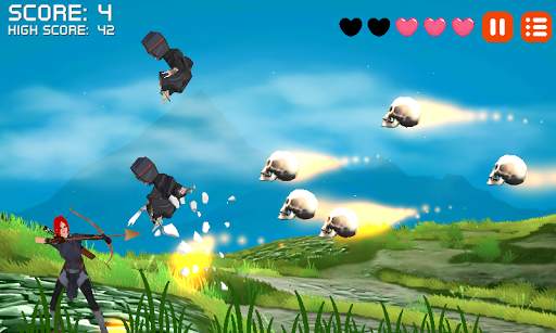 Zombies and Huntress Archery screenshot 2
