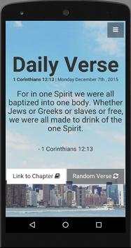 Daily Bible Verse screenshot 1