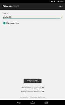 Behance Stats Widget screenshot 6