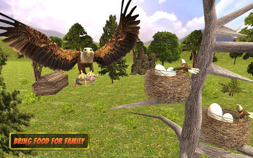 Eagle Simulators 3D Bird Game स्क्रीनशॉट 3