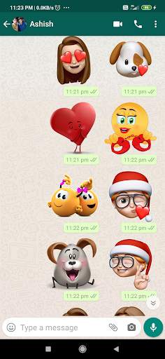 WAStickerApps 🔥 New Funny Emoji 3D Stickers screenshot 1